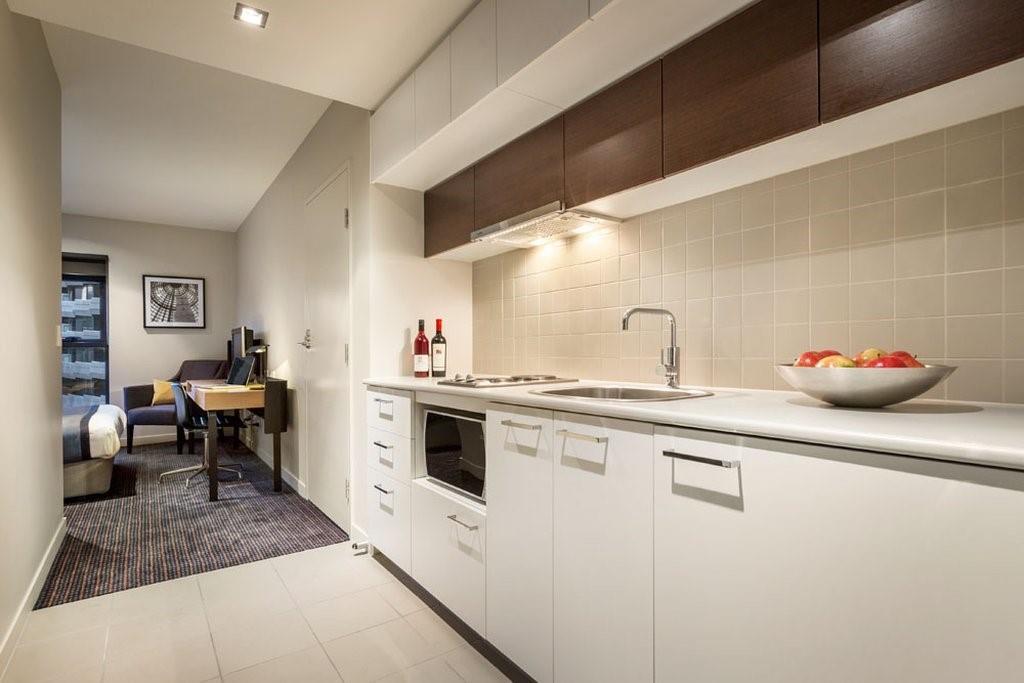 Aparthotel Quest Docklands Melbourne Pokoj fotografie