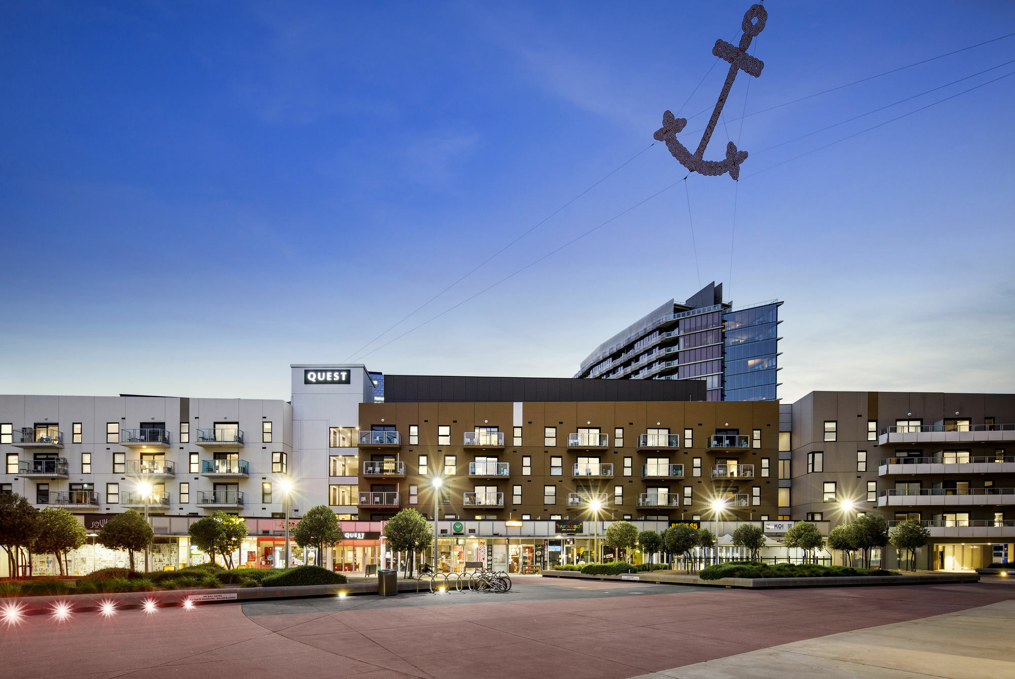 Aparthotel Quest Docklands Melbourne Exteriér fotografie